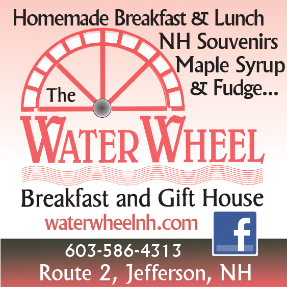 Waterwheel Restaurant & Gifts, Jefferson, NH