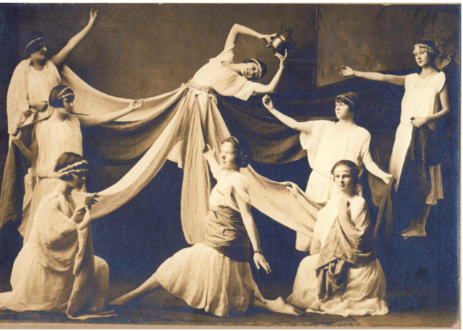 1925 Dancers at the Medallion Opera House, Gorham, NH