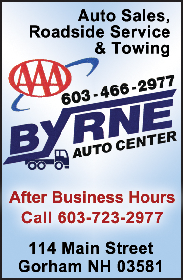 Byrne Auto Sales and Service, Gorham, NH
